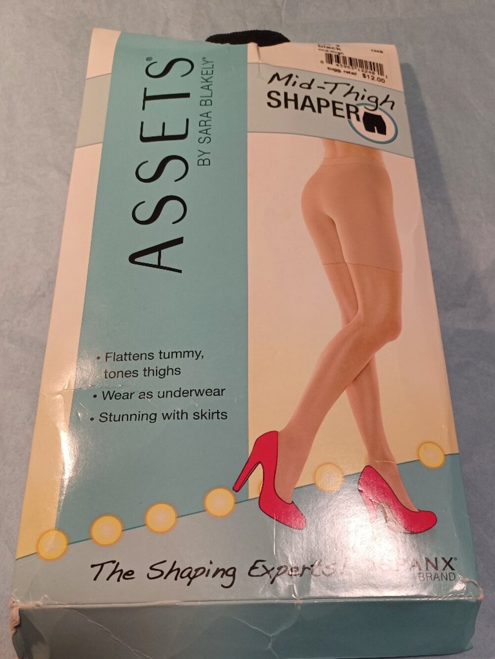 ASSETS by Sara Blakely, Mid-Thigh Shaper Size 4
